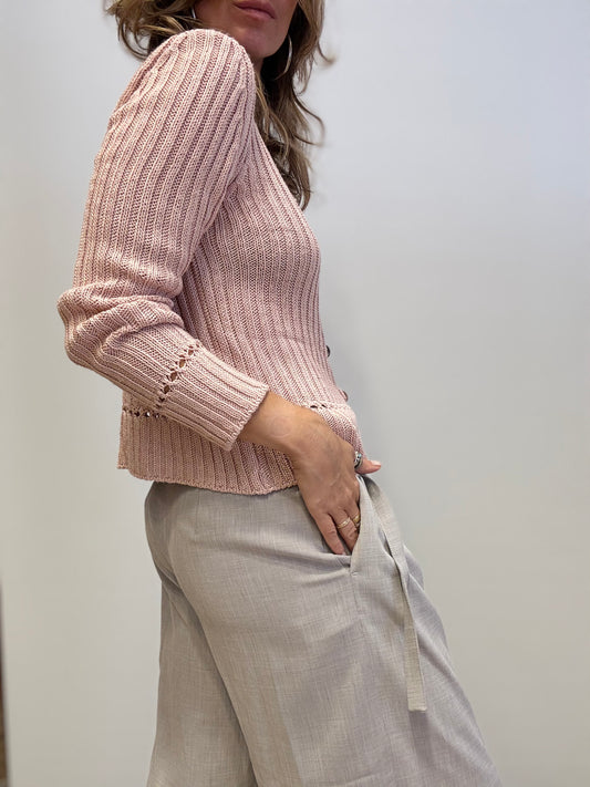 Blush Pearl Knit